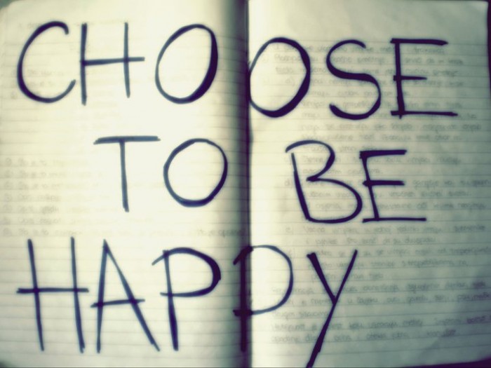 choose to be happy